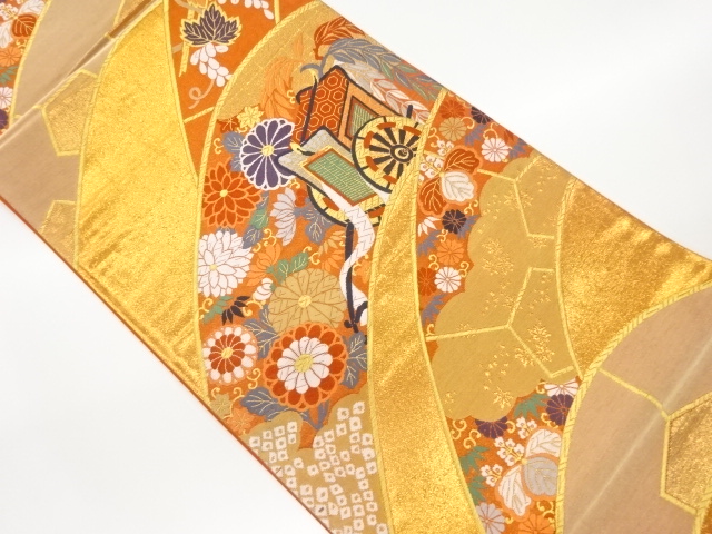 JAPANESE FUKURO OBI / WOVEN GENJIGURUMA